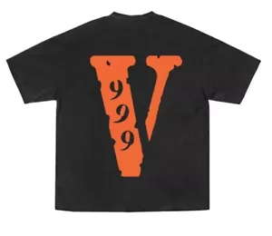 Camiseta Juice Wrld x Vlone 999 negra talla grande - Imagen 1 de 3