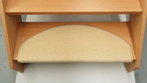 15x Stufenmatten Vorwerk Dacapo8F40 klein gemustert Pflegeleicht Treppengeeignet - Bild 1 von 20