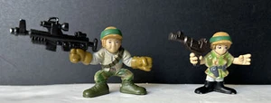 Star Wars Galactic Heroes Lot Princess Leia/Rebel Commander Action Figures LOOSE - Picture 1 of 6