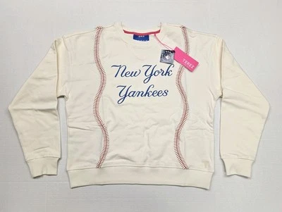 Puntada de béisbol Terez x MLB New York Yankees cuello redondo - para mujer talla pequeña Foto 1 de 4