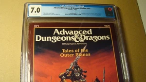MODUL OP1 TALES OF OUTER PLANES *CGC 7.0 WHITE* DUNGEONS DRAGONS HÖCHSTBEWERTET - Bild 1 von 3