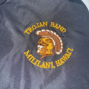 Sport-Tek Mililani Hawaii Trojan Band Jacket M Medium Windbreaker Top - Picture 1 of 8
