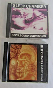 Lot SLEEP CHAMBER Symphony Sexualis and Spellbound Submission CD Funfundvierzig - Imagen 1 de 3