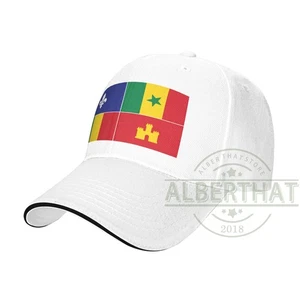 Louisiana Creole Flag Unisex Baseball Cap Dad Hat Adjustable Hat - Picture 1 of 9