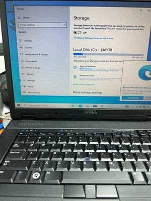 Cargador de disco duro Dell Latitude E5500 Core 2 Duo T9550 2,66 GHz 4 GB de RAM 148 GB Foto 1 de 4