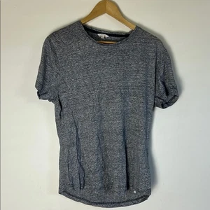 Orlebar Brown Striped Blue Linen T-Shirt - Picture 1 of 5