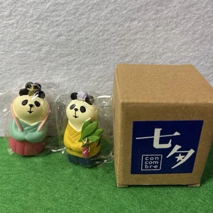 DECOLE Concombre Figur Tanabata Panda 2er Set DECOLE DECOLE DECOLE - Bild 1 von 5