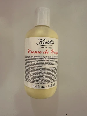 Loción corporal Kiehl's Creme de Corps 8,4 oz/250 ml con manteca de cacao nueva y sellada Foto 1 de 3