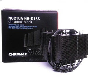 NOCTUA NH-D15S Chromax czarny ~ wentylator premium ~ fabrycznie zapieczętowany ~ nowy - Zdjęcie 1 z 10