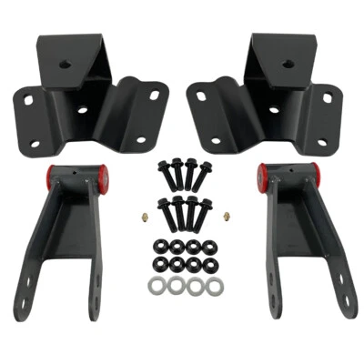 Nuevo kit de caída de 4" grilletes de bajada nivelación perchas para Ford F150 F100 1973-1996 Foto 1 de 4
