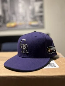 2007 Colorado Rockies Alternate World Series Cap Hat Size 7 5/8 - Picture 1 of 5
