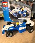 Rare Lego Racers: Williams F1 Team Racer (8374) 100% Of Pieces W/ Instructions.