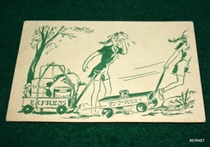 VINTAGE 1944 GIRL SCOUT POSTCARD - - Picture 1 of 3