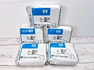 5 X HP 940XL Black Genuine Ink Cartridges - C4906A, Original HP940XL X 5! - Picture 1 of 3