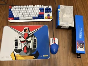 Asus ROG Strix Scope TKL GUNDAM EDITION Machanical Keyboard & Mouse & Mouse Pad - Picture 1 of 4