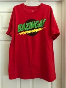 Big Bang Theory "¡Bazinga!" Camiseta Talla Grande - Imagen 1 de 2