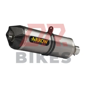 Kawasaki Z 750 S 2005-2006 Arrow Race-Tech aluminium silencer with carby end cap - Picture 1 of 12