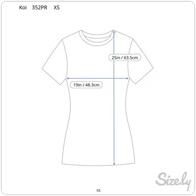 Koi Scrub Top Colorful Buds 352PR-CBS Serena - Image 1 of 3