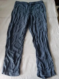 Size M, Calvin Klein 422 Sailboat Blue Drawstring Pants Women's - Picture 1 of 9