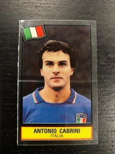 ANTONIO CABRINI AUFKLEBER KUNSTSTOFF FUSSBALL SUPERSTARS 1985-86 GUTER ZUSTAND - Bild 1 von 2