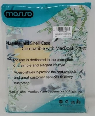 New Compatible with MacBook Air 13 inch Case Protective Plastic Hard Shell Case - Image 1 of 3