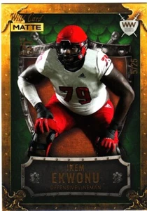 2022 NFL Panini Matte Gold Ikem Ekwonu CHASE WEEKEND WARRIOR #5/25 MADE - Bild 1 von 1