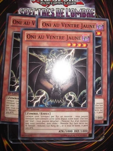 YU-GI-OH! COM ONI AU VENTRE JAUNE X3 (PLAYSET) SHSP-FR033 NEUF MINT FR ED 1 - Picture 1 of 1