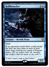 MTG - 1 x Hullbreacher - Rare Merfolk Pirate - Commander Legends (CMR) - M/NM
