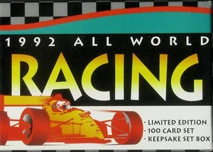 1992 All World Racing - Juego completo de 100 - como nuevo en caja - Andretti, sin... - Imagen 1 de 1