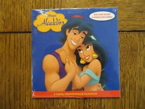 Brad Kane, Lea Salonga – Aladdin 2-Song Soundtrack Sampler - 2004 Disney CD NEW! - Picture 1 of 2