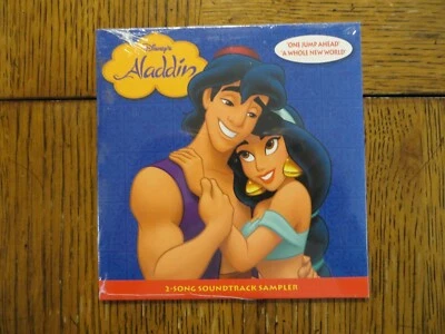 Brad Kane, Lea Salonga – Aladdin 2-Song Soundtrack Sampler - 2004 Disney CD NEW! - Image 1 of 2