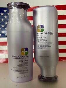 Pureology Hydrate Shampoo and Conditioner Duo Set 8.5 oz OZ EACH 