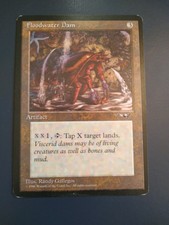 Floodwater Dam - Alliances - LP Light Play - English - MTG Magic