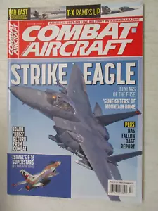 COMBAT AIRCRAFT MONTHLY MAGAZINE MARCH 2017 30 YEARS OF F-15E EAGLES ISRAEL F-16 - Imagen 1 de 2