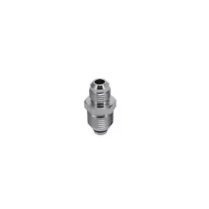 -6AN Male Flare to 11/16-18 Inverted Flare Power Steering Adapter Fitting - Foto 1 di 3
