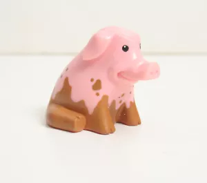 Pig 2" Figure from Chevron Collectible Cars Maddie Mudster 2004 - Picture 1 of 2