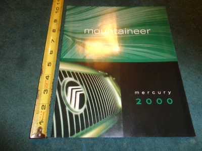 Folleto de ventas Mercury Mountaineer 2000/catálogo original del distribuidor/carpeta Foto 1 de 4