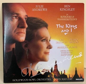 THE KING AND I - CD, HAND SIGNED / AUTOGRAPH / AUTOGRAPHED by JULIE ANDREWS - Picture 1 of 1