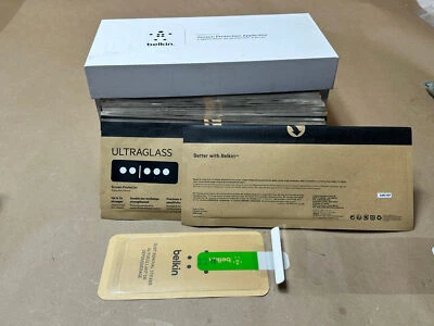 25x Pack Lot Belkin Ultraglass for iPhone 13 13 Pro 14 Glass Screen Protector - Image 1 of 4