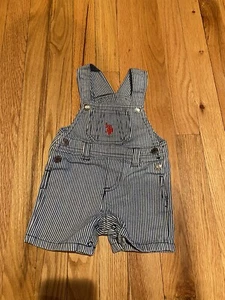 US Polo Assn. boys overalls size 3-6 months - Picture 1 of 4