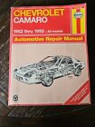 Chevrolet Camaro 1982-1992 Haynes Automotive Repair Manual Book