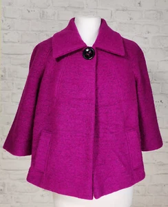 heine Damen 3/4 Ärmel Wolle Jacke rosa Größe 40 501-1793 - Bild 1 von 4
