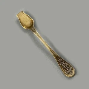 Pala di sale francese Royal Vermeil Bathilde d’Orléans c. 1820 Naudin .950 fine - Foto 1 di 11