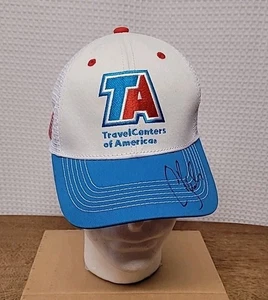 Signed Chris Buscher TA Travel Centers of America.#17 RFK Hat - Picture 1 of 12