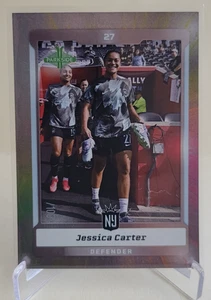 Parkside NWSL 2025 VOL 1 JESSICA CARTER LÁMINA BRILLANTE #106 GOTHAM FC SER#/100 - Imagen 1 de 2