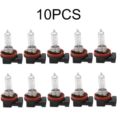 10 Pack H11 12V 55W Super Bright Ultra White Fog Halogen Headlight Bulbs - Image 1 of 4