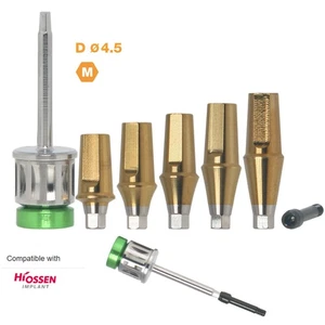 Dental Titanium Cemented straight Transfer abutment Hex for Osstem Hiossen Mini - Picture 1 of 27