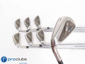 Left Handed TaylorMade SIM 2 MAX 5-PW IRON SET -KBS 85 Regular Flex Steel 440307 - Picture 1 of 6