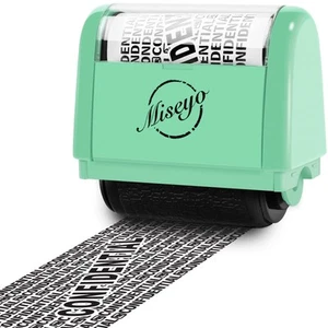 Wide Roller Stamp Identity Theft Stamp 1.5 Inch Perfect for Privacy Protectio... - Picture 1 of 7