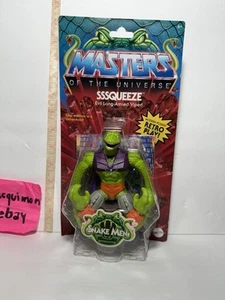Squeeze Masters of the Universe Snake Men 2023 Action Figure, Bent Cardboard - Picture 1 of 9